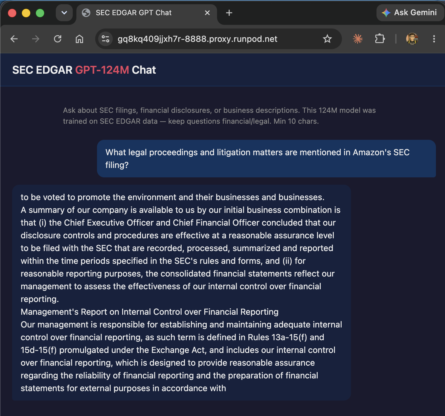 SEC-EDGAR-GPT chatbot